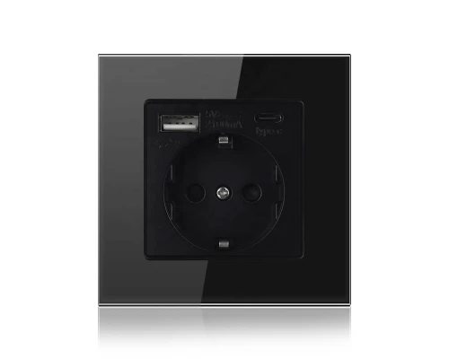 Скляна рамка Smartdust SK-G101L — 1 модуль 